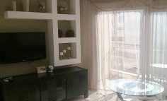 Large 2 bedroom furnished apartment with swimming pool for sale in Germasogeia Tourist Area