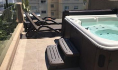 2 bedroom penthouse with swimming pool for sale in Germasogeia Tourist Area