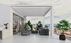 Beautiful 3 bedroom penthouse for sale in Chalomantres