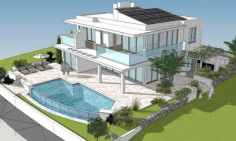 Spacious 4 bedroom house with swimming pool for sale in Coral Bay