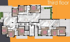 Large 3 bedroom penthouse with swimming pool for sale in Panthea
