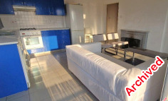 Spacious 1 bedroom furnished apartment to rent in Agios Dometios