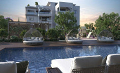 Luxury 3 bedroom penthouse with swimming pool for sale in Polemidia (Kato)