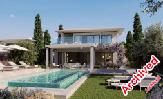 Luxury 3 bedroom villa in golf resort in Limassol 