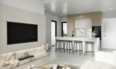 Luxury 1 bedroom apartment with swimming pool for sale in Chalomantres