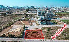Building plot with planning permit in Livadia, Larnaca , Larnaca