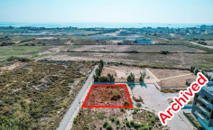 Building plot with planning permit in Livadia, Larnaca , Larnaca