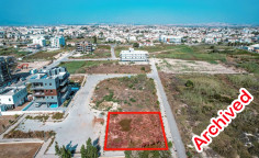 Building plot with planning permit in Livadia, Larnaca , Larnaca