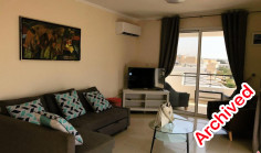 Luxury 2 bedroom furnished apartment with swimming pool to rent in Oroklini
