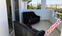 Luxury 2 bedroom furnished apartment with swimming pool to rent in Oroklini