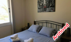 Luxury 2 bedroom furnished apartment with swimming pool to rent in Oroklini