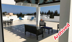 Luxury 2 bedroom furnished apartment with swimming pool to rent in Oroklini