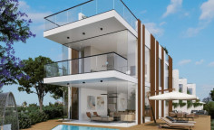 Sea front detached villa in Ayia Napa, Famagusta 