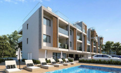 Beautiful 1 bedroom furnished apartment with swimming pool for sale in Oroklini Beautiful 1 bedroom furnished apartment with swimming pool for sale in Oroklini
