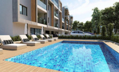 Beautiful 1 bedroom furnished apartment with swimming pool for sale in Oroklini Beautiful 1 bedroom furnished apartment with swimming pool for sale in Oroklini