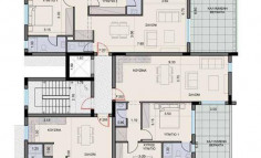 3 bedroom apartment with swimming pool for sale in Aradippou