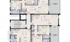Spacious 2 bed apartment with swimming pool for sale in Aradippou