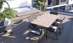 Large 1 beds apartment with swimming pool for sale in Livadia