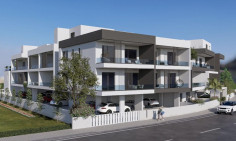 Spacious two bed apartment with swimming pool for sale in Livadia