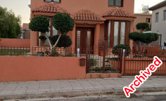 House (detached) in Trachoni, Limassol for rent 