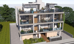 Beautiful 1 bedroom penthouse for sale in Livadia