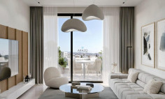 Luxury 3 bedrooms apartment with swimming pool for sale in Germasogeia