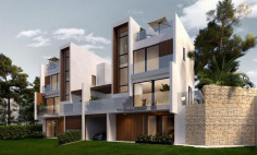 Lovely 3 house with swimming pool for sale in Agios Tychonas