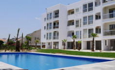 3 bedroom furnished apartment with swimming pool for sale in Pyrgos