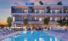 Lovely two bedrooms apartment with swimming pool for sale in Livadia