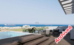 Spacious 3 bedrooms apartment with swimming pool for sale in Livadia