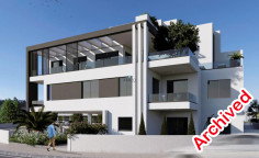 Spacious 3 bedrooms apartment with swimming pool for sale in Livadia
