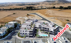 Spacious 3 bedrooms apartment with swimming pool for sale in Livadia