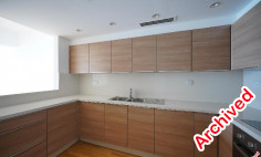 Two-bedroom beach front apartment with sea view in Larnaca 