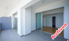 Two-bedroom beach front apartment with sea view in Larnaca 