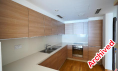 Two-bedroom beach front apartment with sea view in Larnaca 