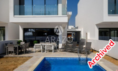 Modern 4 bedroom detached villa with pool, Livadia 