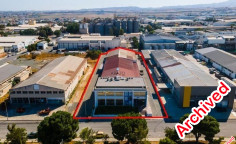 Warehouse with showroom in Aradippou, Larnaca 