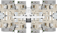 Luxury 2 bedroom furnished apartment with swimming pool for sale in Oroklini