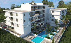 Large 3 bedroom apartment with swimming pool for sale in Paralimni