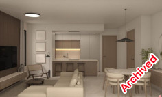 Spacious 2 bedroom apartment 90 m2 for sale in Lakatamia
