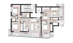 Large 2 bedroom unfurnished apartment for sale in Larnaca