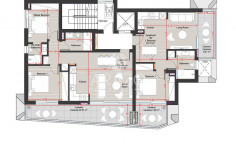 Luxury 1 bedroom unfurnished apartment for sale in Larnaca