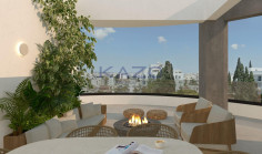 Modern penthouse apartment with three plus one bedrooms in Chrysopolitissa 