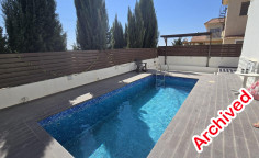 Luxury 3 bedroom house to rent in Paralimni