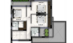 4 bedroom unfurnished villa with swimming pool for sale in Oroklini