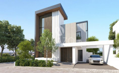 4 bedroom unfurnished villa with swimming pool for sale in Oroklini