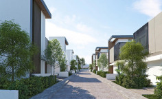 4 bedroom unfurnished villa with swimming pool for sale in Oroklini