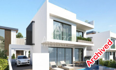 3 bedroom unfurnished villa with swimming pool for sale in Oroklini