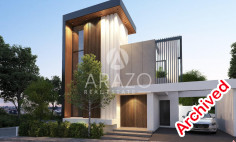 3 bedroom unfurnished villa with swimming pool for sale in Oroklini