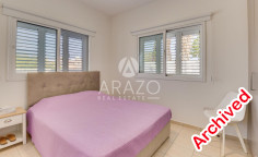 Luxury 3 bedroom furnished apartment with swimming pool for sale in Paralimni